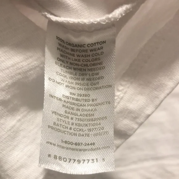 Lot of 2x: NWT [Ideology] Athletic & NWOT [dip] White Dinosaur T-Shirts - Y Sz L - Picture 12 of 12